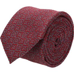 Krawaty męskie: krawat cotton czerwony classic 202