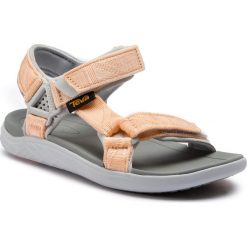 Sandały TEVA - Terra-Float 2 Universal 1091333 Tender Peach. Pomarańczowe klapki damskie Teva, bez wzorów, z tworzywa sztucznego, bez obcasa. W wyprzedaży za 249,00 zł.