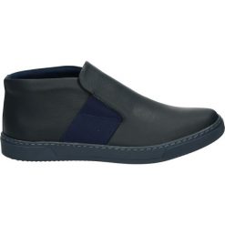 Botki męskie - 13M0303 P BLU. Czarne bez kategorii Venezia, ze skóry. Za 239,00 zł.