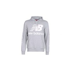 Bluzy New Balance SWEATER GREY. Szare bluzy męskie New Balance, m, bez wzorów, bez kołnierzyka, bez rękawów, bez kaptura. Za 247,20 zł.