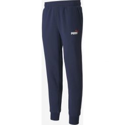 Puma Essentials Spodnie dresowe Niebieski. Niebieskie spodnie męskie Puma, xl, bez wzorów, z bawełny. Za 206,95 zł.