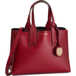 Torebka EMPORIO ARMANI - Y3D153 YH15A 83917 Ruby Red/Dark Blue. Czerwone torebki klasyczne damskie Emporio Armani, z aplikacjami, ze skóry ekologicznej, klasyczne, zdobione, bez dodatków. Za 819,00 zł.