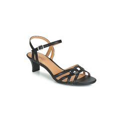 Sandały Esprit Birkin Sandal. Czarne sandały damskie Esprit, bez wzorów, bez obcasa, bez zapięcia. W wyprzedaży za 215,20 zł.