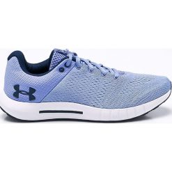 Under Armour - Buty Micro G Pursuit. Szare buty sportowe damskie marki Under Armour, z materiału. W wyprzedaży za 239,90 zł.
