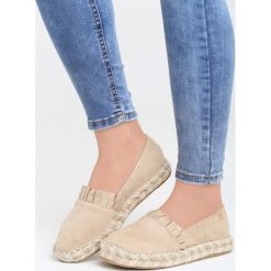 Espadryle damskie: Beżowe Espadryle Lose Your Head