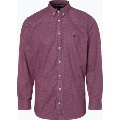 Tommy Hilfiger - Koszula męska, czerwony. Szare koszule męskie marki TOMMY HILFIGER, l, z bawełny, button down, z długim rękawem. Za 399,95 zł.