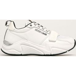 Roberto Cavalli Sport - Buty. Czarne buty sportowe damskie Roberto Cavalli Sport, ze skóry. W wyprzedaży za 799,90 zł.