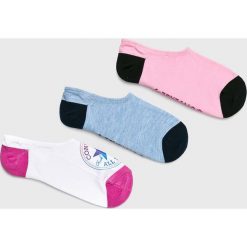Converse - Skarpetki (3-pack). Białe skarpetki damskie marki Converse, bez wzorów, z elastanu. Za 39,90 zł.