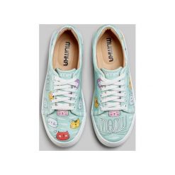 Sneakersy wegańskie Miau Miętowe Mumka. Zielone sneakersy damskie Mumka. Za 259,00 zł.
