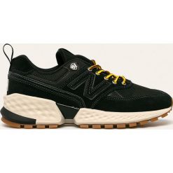New Balance - Buty MS574ARB. Czarne sneakersy męskie New Balance, bez zapięcia. W wyprzedaży za 359,90 zł.
