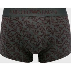 Emporio Armani - Bokserki. Czarne bokserki męskie Emporio Armani, z bawełny. W wyprzedaży za 139,90 zł.