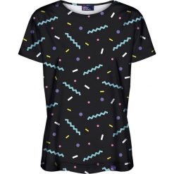 Colour Pleasure Koszulka damska CP-030 23 czarno-biała r. XL/XXL. Czarne t-shirty damskie marki Colour pleasure, xl. Za 70,35 zł.