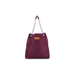 Torba worek Mili Chic MC5 burgund. Czerwone torebki klasyczne damskie marki Militu. Za 179,00 zł.