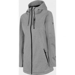 Softshell damski SFD601 - jasny szary melanż - Outhorn. Szare kurtki damskie Outhorn, bez wzorów, z softshellu. W wyprzedaży za 129,99 zł.
