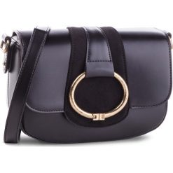 Torebka ELISABETTA FRANCHI - BS-52A-87E2 Nero 110. Czarne listonoszki damskie marki Elisabetta Franchi, ze skóry ekologicznej. W wyprzedaży za 559,00 zł.