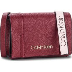 Torebka CALVIN KLEIN - City Leather Sml Fla K60K604481 628. Czerwone torebki klasyczne damskie marki Calvin Klein, ze skóry. Za 599,00 zł.