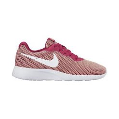 Nike WMNS NIKE TANJUN SE, 20 | BIEGANIE NSW | KOBIETY | LOW TOP | SPORT FUCHSIA / WHITE-SUNSET GLO | 5.5. Różowe topy damskie Nike, bez wzorów, bez kołnierzyka. W wyprzedaży za 229,26 zł.