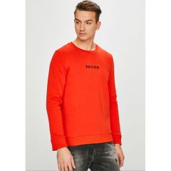Review - Bluza. Fioletowe bluzy męskie Review, s, z nadrukiem, z bawełny, z kapturem, bez rękawów, bez kaptura. W wyprzedaży za 99,90 zł.