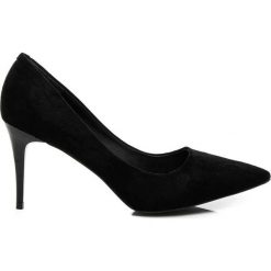 Szpilki czółenka średni obcas Black. Czarne buty ślubne damskie marki comer, na wysokim obcasie, na obcasie. Za 89,90 zł.