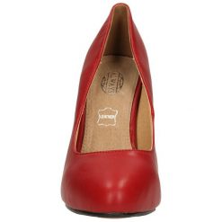 CZÓŁENKA CASU 3249A-2. Brązowe buty ślubne damskie Casu, na koturnie. Za 69,99 zł.