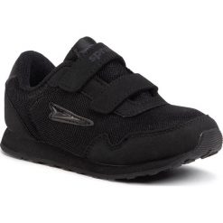Sneakersy SPRANDI - CP23-15777 Black. Czarne trampki chłopięce Sprandi, bez wzorów, z materiału, na rzepy. Za 79,99 zł.