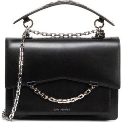 Torebka KARL LAGERFELD - 205W3066 Black. Czarne torebki klasyczne damskie KARL LAGERFELD, bez wzorów, ze skóry, klasyczne, bez dodatków. Za 1919,00 zł.