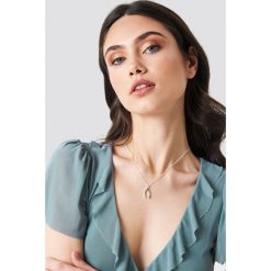 Naszyjniki damskie: Kristin Sundberg for NA-KD Naszyjnik Wish Bone – Silver