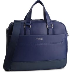 Torba na laptopa TRUSSARDI JEANS - Business Affair 71B00113 U615. Niebieskie torby męskie skórzane Trussardi Jeans, bez wzorów, z jeansu. Za 729,00 zł.