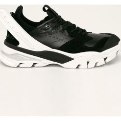 Calvin Klein Jeans - Buty. Czarne sneakersy męskie Calvin Klein Jeans, z jeansu, na sznurówki. Za 999,90 zł.