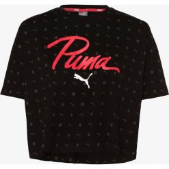 Puma - T-shirt damski, czarny. Czarne t-shirty damskie Puma, l, bez wzorów, sportowe, bez kołnierzyka. Za 119,95 zł.