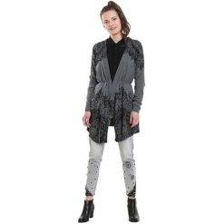 Desigual Damski Kardigan Koszulki Electra Gris Vigore Claro 18wwjfdd 2042 (Rozmiar S). Szare t-shirty damskie marki Desigual, s. W wyprzedaży za 316,00 zł.