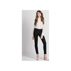 DOPASOWANE SPODNIE, SD101 JEANS. Czarne bez kategorii marki Lanti, z podwyższonym stanem. Za 130,00 zł.