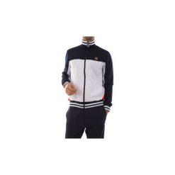 Bluzy Fila 684516 TIEBREAKET. Białe bluzy męskie Fila, s, bez wzorów, bez kołnierzyka, bez rękawów, bez kaptura. Za 316,18 zł.