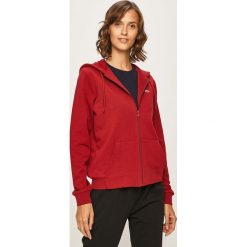 Lacoste - Bluza. Szare bluzy damskie Lacoste, bez wzorów, z bawełny, bez rękawów, z kapturem. Za 419,90 zł.