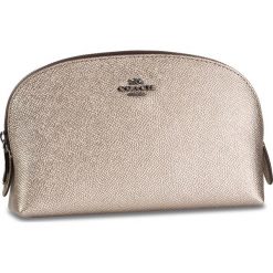 Kosmetyczka COACH - Metlc Cos Cse 17 59957 GMO3Z Gm/Platinum. Żółte kosmetyczki męskie Coach, bez wzorów, ze skóry. Za 319,00 zł.