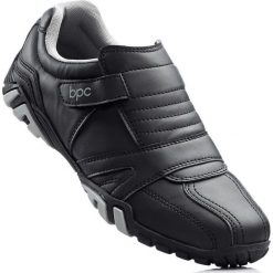 Buty wsuwane bonprix czarny. Czarne buty sportowe męskie bonprix, bez zapięcia. Za 74,99 zł.