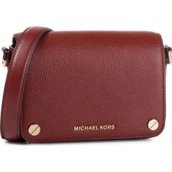 Torebka MICHAEL MICHAEL KORS - Jet Set 32F9GJ6C1L Brandy. Czerwone listonoszki damskie MICHAEL Michael Kors, bez wzorów, ze skóry, bez dodatków. W wyprzedaży za 499,00 zł.