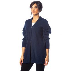 Kardigan "Willow" w kolorze granatowym. Niebieskie swetry damskie So Cachemire, m, bez wzorów, z kaszmiru. W wyprzedaży za 229,95 zł.