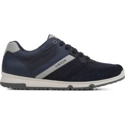 Geox - Buty. Niebieskie sneakersy męskie Geox, na sznurówki. Za 349,90 zł.