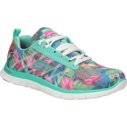 Sportowe skechers 12061. Buty sportowe damskie Skechers, bez wzorów, z materiału, klasyczne. W wyprzedaży za 168,99 zł.