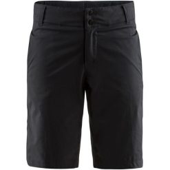 Craft szorty rowerowe damskie Ride Shorts, czarny M. Czarne spodenki sportowe damskie Craft, m, bez wzorów, z materiału, klasyczne, rowerowe. Za 229,00 zł.