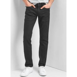 Spodnie - Skinny fit - w kolorze czarnym. Czarne spodnie męskie m, w paski, klasyczne. W wyprzedaży za 119,95 zł.