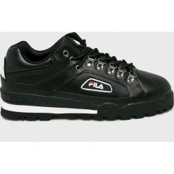 Fila - Buty Trailblazer. Czarne buty sportowe męskie marki Fila, z materiału, na sznurówki. W wyprzedaży za 399,90 zł.