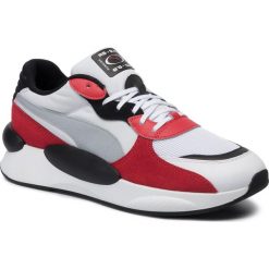 Sneakersy PUMA - Rs 9.8 Space 370230 01 Puma White/High Risk Red. Białe sneakersy męskie Puma, na co dzień, bez wzorów, z zamszu, klasyczne, bez zapięcia. Za 399,99 zł.