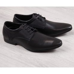 Półbuty chłopięce wizytowe czarne American Club. Czarne buty chłopięce komunijne American CLUB, bez zapięcia. Za 89,99 zł.