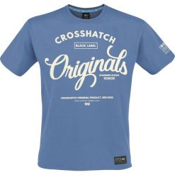 T-shirty męskie z nadrukiem: Crosshatch Elond T-Shirt niebieski
