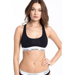 Calvin Klein Underwear - Biustonosz. Szare biustonosze sportowe damskie Calvin Klein Underwear, s, z aplikacjami, z elastanu. Za 129,90 zł.