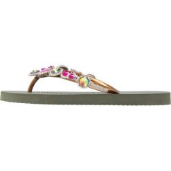 Klapki damskie: Uzurii COLORFUL MARILYN Japonki army green