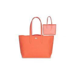 Torby shopper Lacoste ANNA. Pomarańczowe torby damskie na zakupy marki Lacoste, bez wzorów, bez dodatków. Za 509,00 zł.