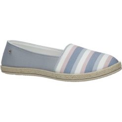 Szare espadryle slip on w paski Casu B825-5. Szare espadryle damskie marki Casu, w paski. Za 49,99 zł.